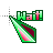 Green Wedgit WIB. cursor