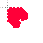 Dertermination (Red) heart cursor