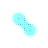 Diagonal Resize 2 (Neon Cyan) cursor