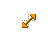 Orange Diagonal 2 cursor