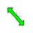 Toxic Waste Diagonal Resize 1 cursor