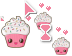 Kawaii Random Food Cursors preview