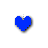 undertale blue heart cursor