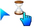 Cool Blue Cursors preview
