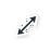 Material Design Diagonal 2 cursor