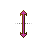 Vertical resize cursor