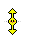 Vertical resize cursor