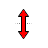 Vertical resize cursor