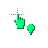 Green Location cursor