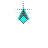 Teal Black cursor