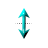Vertical resize cursor