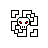 skull maze diagonal resize right cursor