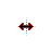 Horizontal resize cursor