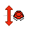 Vertical resize cursor