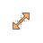 Diagonal resize 1 cursor