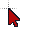 Red Windows 10 Aero Cursor cursor