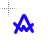 Blue alan walker logo cursor