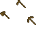 Wooden Minecraft Tools Cursors preview