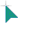 blue and green  cursor