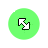 GREENcursorDIAGONAL2 cursor