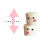Vertical resize cursor