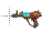 Ray gun Buried cursor