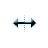 Horizontal resize cursor