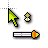 3D-Yellow Sprites Mouse Pointer Mania- cursor
