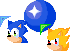 Sonic the Hedgehog Head Cursors preview