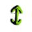 Vertical resize cursor