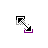 asexual Diagonal Resize 1 cursor