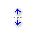 Vertical resize cursor