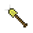 Minecraft's Gold Shovel cursor
