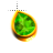 Right Peridot in gold cursor