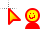 Fire person cursor