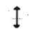Vertical resize cursor