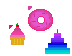dessert cakes Cursors preview