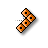 Tetris - Diagonal Resize 2 (Orange) cursor