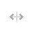 Horizontal resize cursor
