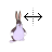 Horizontal resize cursor