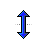 Vertical resize cursor