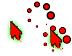 Red And Black With A Green Glow (W.I.P) Cursors preview