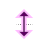Vertical resize cursor