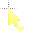 yellow sugar glass-cursor cursor