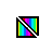 Rainbow (Diagonal Resize 2) cursor