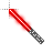 Red Lightsaber cursor