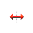 H RESIZE cursor