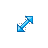 Diagonal NE cursor