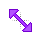 purple diagonal resize 1(fix) cursor