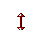 Vertical resize cursor